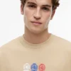 Tommy Jeans T-skjorte med flere logoer