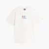 Tommy Jeans T-skjorte med flere logoer