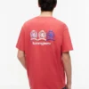 Tommy Jeans T-skjorte med flere logoer