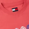 Tommy Jeans T-skjorte med flere logoer