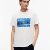 Tommy Jeans T-skjorte med fotomotiv