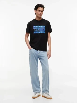 Tommy Jeans T-skjorte med fotomotiv