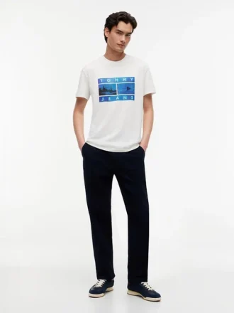 Tommy Jeans T-skjorte med fotomotiv