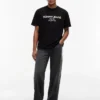 Tommy Jeans T-skjorte med gradientlogo