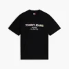 Tommy Jeans T-skjorte med gradientlogo