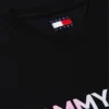 Tommy Jeans T-skjorte med gradientlogo