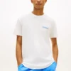 Tommy Jeans T-skjorte med logo på ryggen