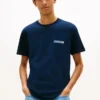 Tommy Jeans T-skjorte med logo på ryggen