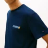 Tommy Jeans T-skjorte med logo på ryggen