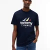 Tommy Jeans T-skjorte med seilingslogo