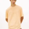 Tommy Jeans T-skjorte med slitt logo