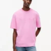 Tommy Jeans T-skjorte med slitt logo
