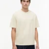 Tommy Jeans T-skjorte med slitt logo