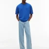 Tommy Jeans T-skjorte med slitt logo