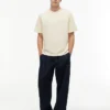 Tommy Jeans T-skjorte med slitt logo