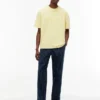 Tommy Jeans T-skjorte med slitt logo
