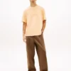 Tommy Jeans T-skjorte med slitt logo