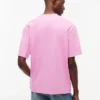Tommy Jeans T-skjorte med slitt logo