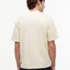 Tommy Jeans T-skjorte med slitt logo