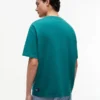 Tommy Jeans T-skjorte med slitt logo
