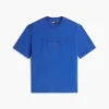 Tommy Jeans T-skjorte med slitt logo