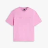 Tommy Jeans T-skjorte med slitt logo