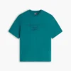 Tommy Jeans T-skjorte med slitt logo