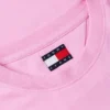 Tommy Jeans T-skjorte med slitt logo