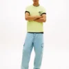 Tommy Jeans T-skjorte med spraymalingslogo