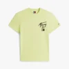 Tommy Jeans T-skjorte med spraymalingslogo