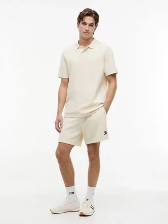 Tommy Jeans vaffelstrikkede strandshorts Tommy Jeans vaffelstrikkede strandshorts