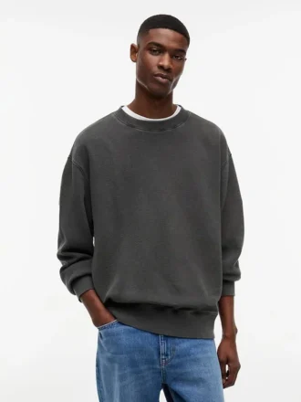 Tommy Jeans vaffelsweatshirt