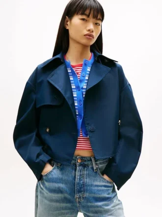 Tommy Jeans vannavvisende trenchcoat