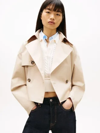 Tommy Jeans vannavvisende trenchcoat
