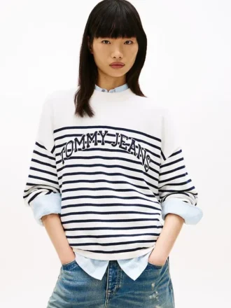 Tommy Jeans Varsity Logo Stripe-genser