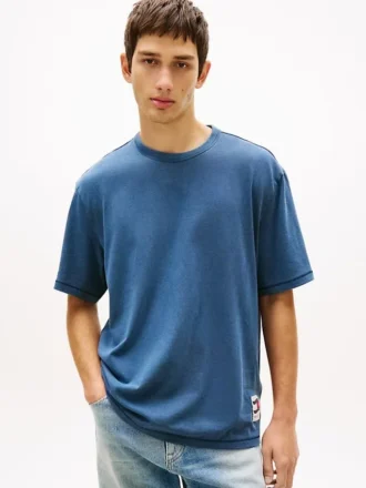 Tommy Jeans Wavy Flag T-skjorte
