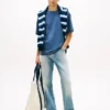 Tommy Jeans Wavy Flag T-skjorte