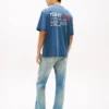 Tommy Jeans Wavy Flag T-skjorte