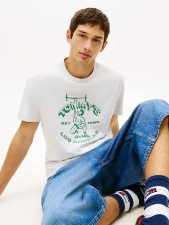 Tommy Jeans Weightlifter Logo T-skjorte