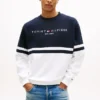 Tommy Logo Colorblock-genser