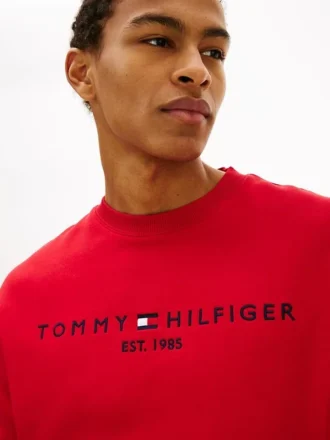 Tommy Logo Colorblock-genser