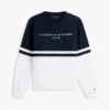Tommy Logo Colorblock-genser