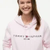 Tommy Logo Fleece-hettegenser