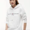 Tommy Logo Fleece-hettegenser
