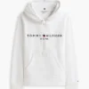 Tommy Logo Fleece-hettegenser