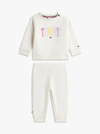 Tommy-logo-genser og bukser til babyer