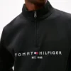 Tommy Logo Quarter-Zip-genser