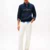 Tommy Logo Quarter-Zip-genser