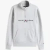 Tommy Logo Quarter-Zip-genser