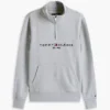 Tommy Logo Quarter-Zip-genser